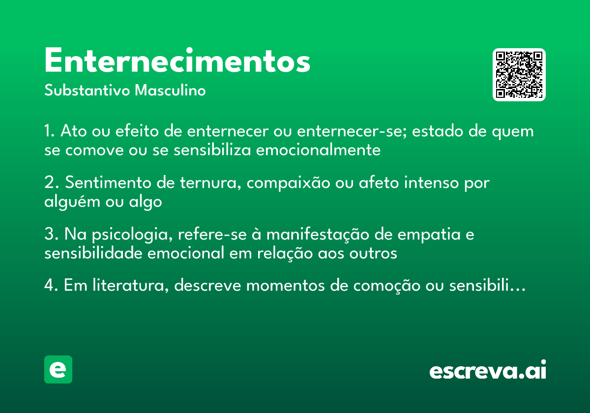 enternecimentos