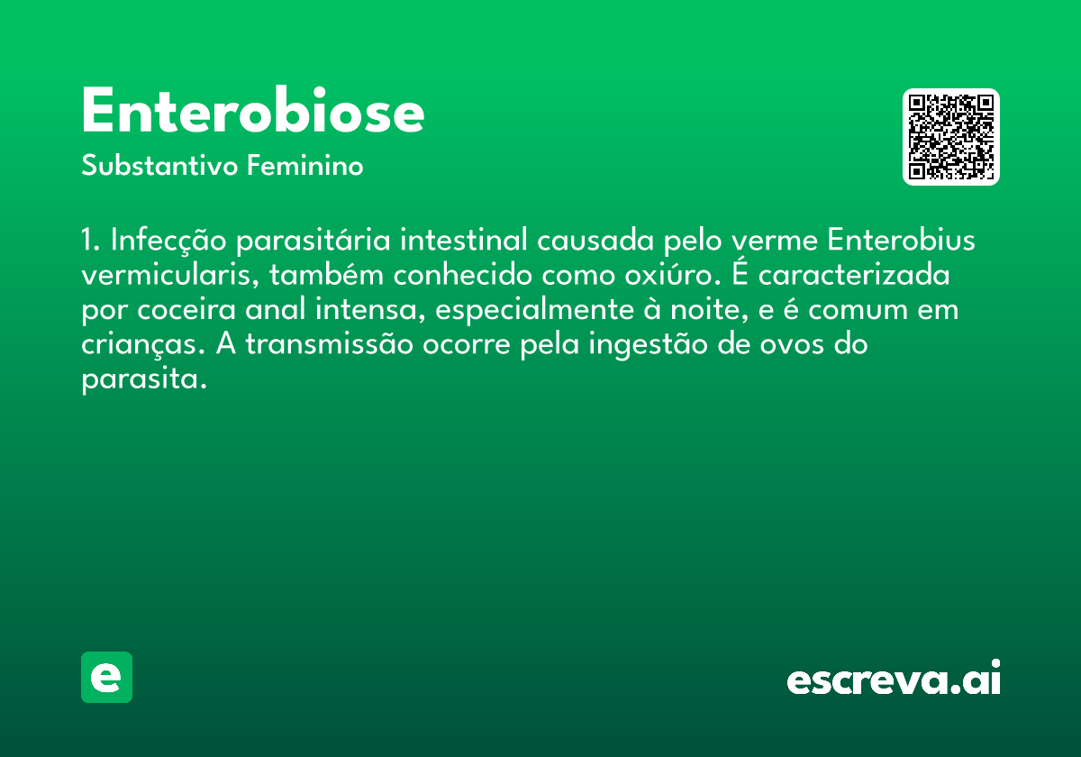 enterobiose