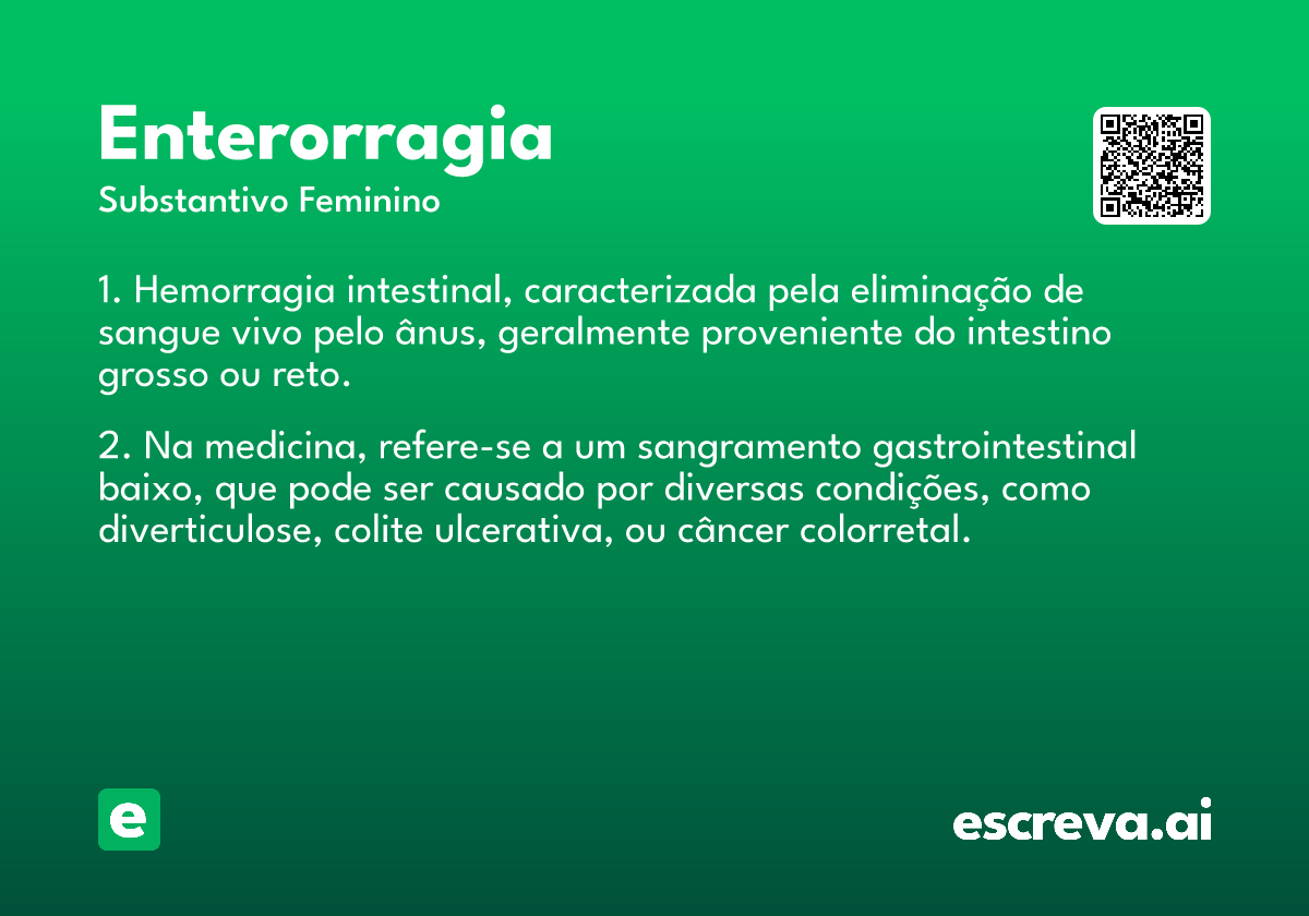 enterorragia