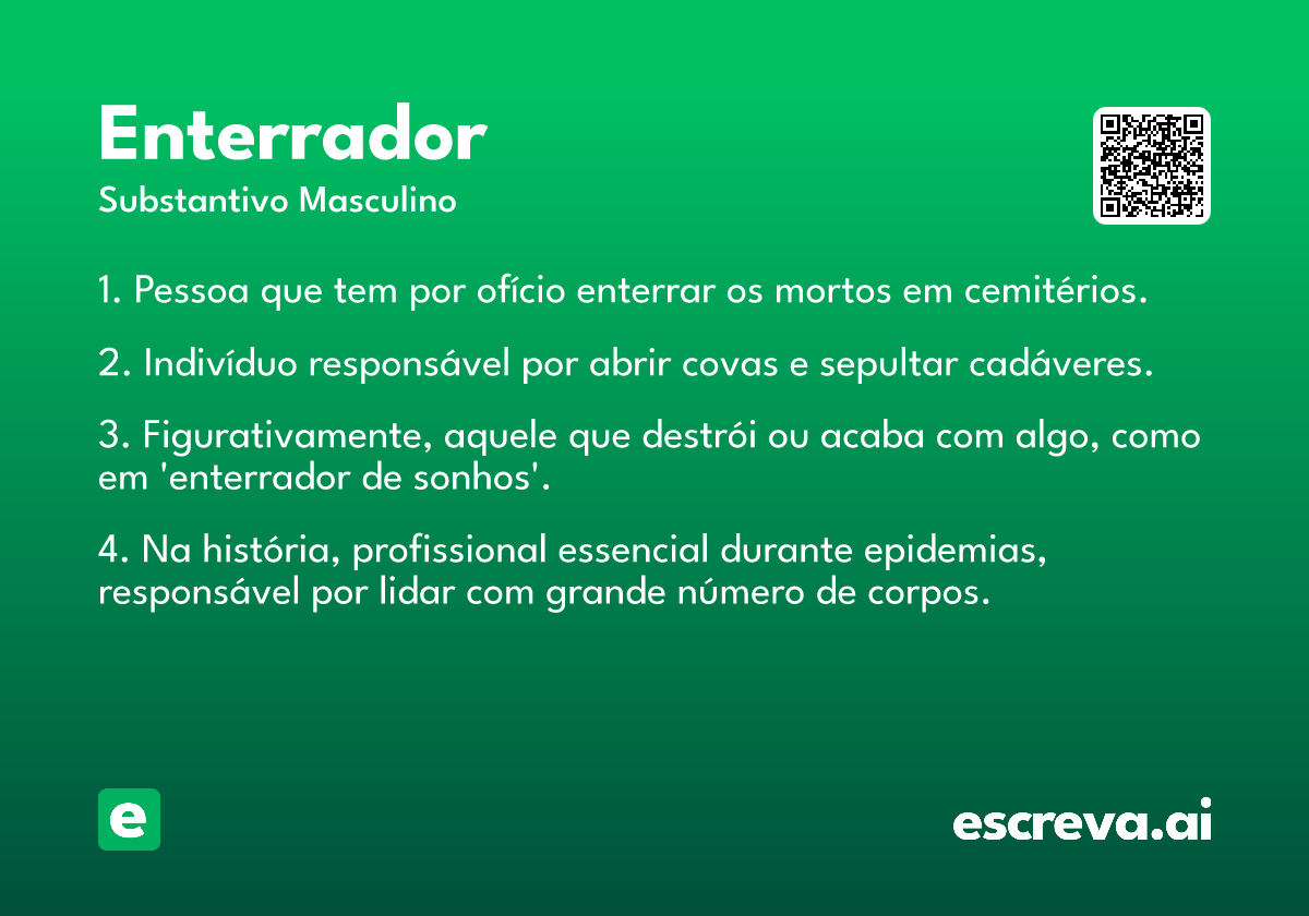 enterrador