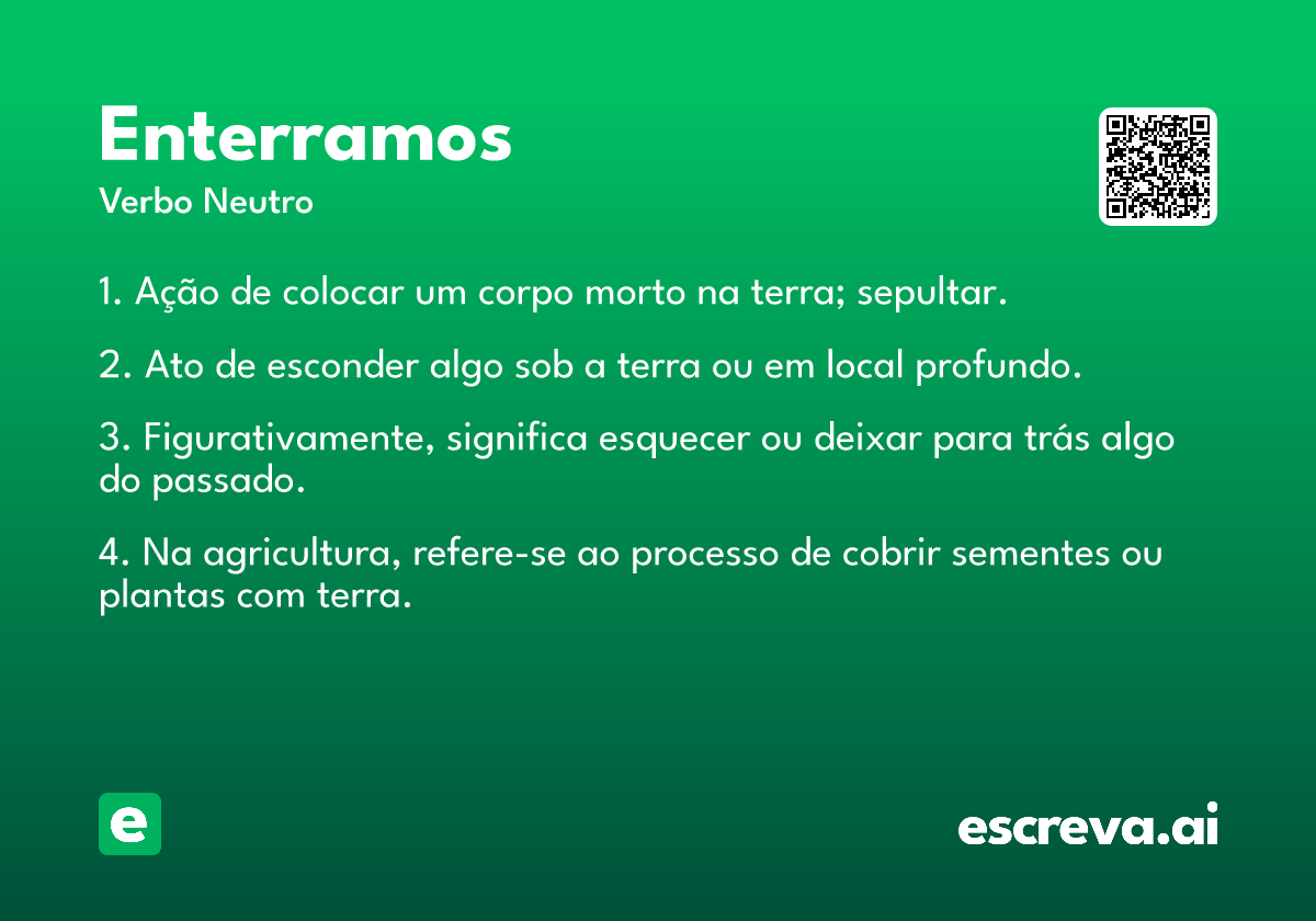 enterramos
