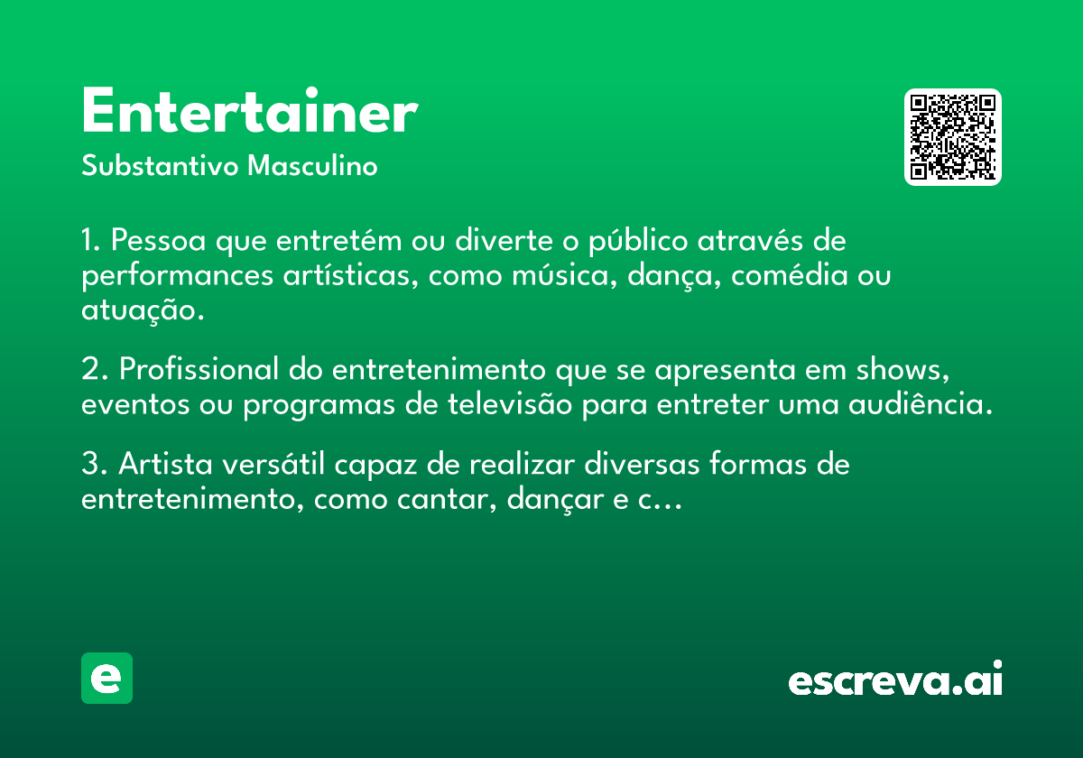 entertainer