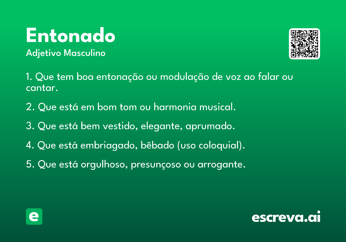 entonado