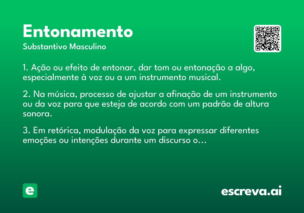 entonamento