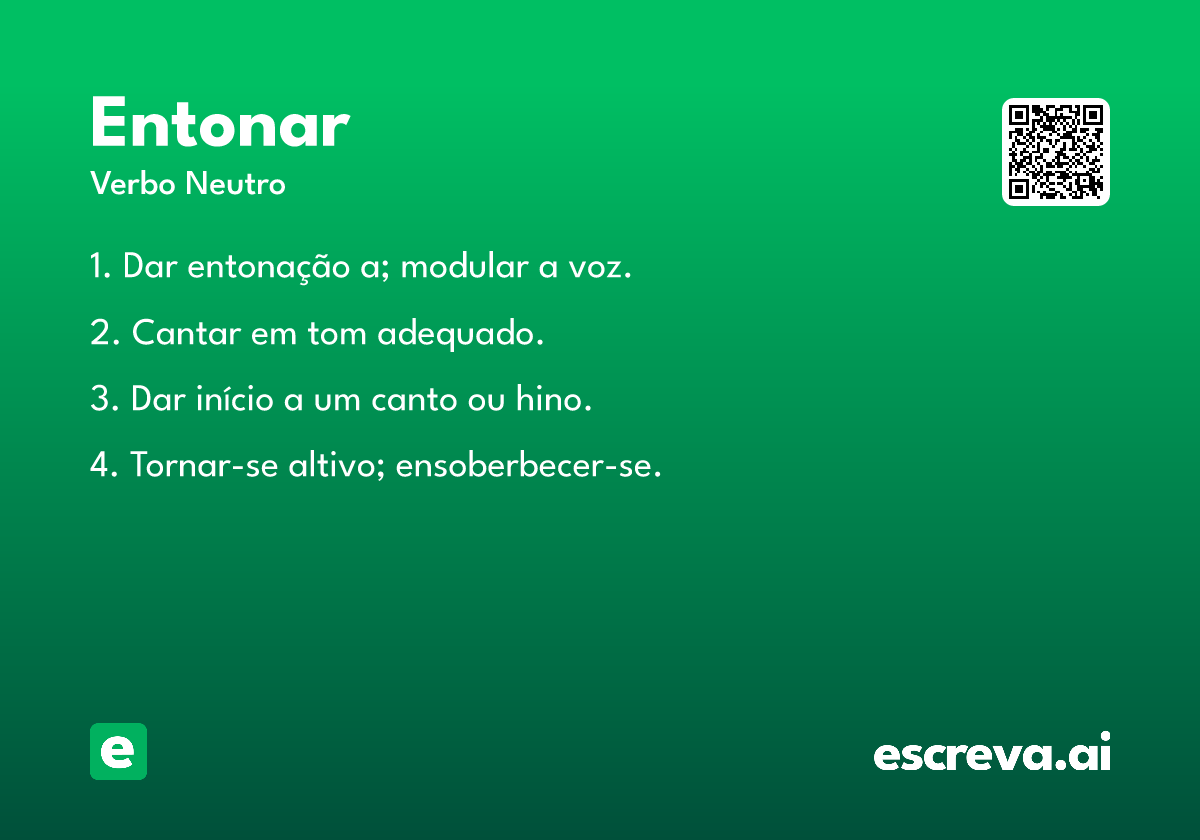 entonar