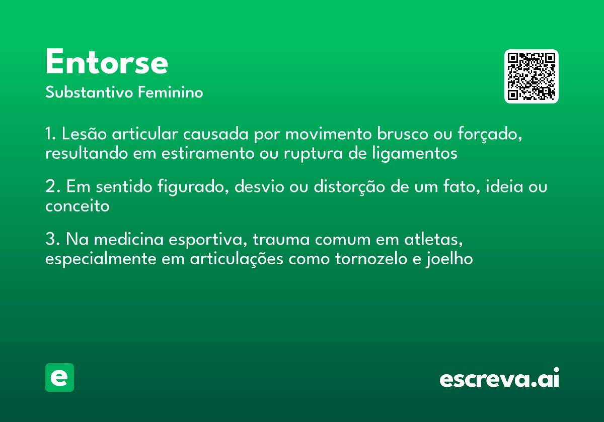 entorse