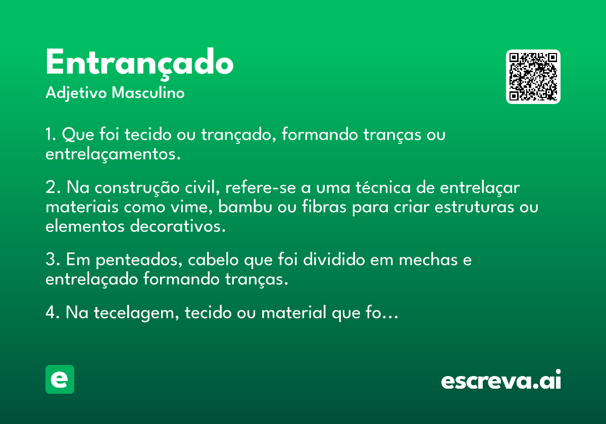 entrançado