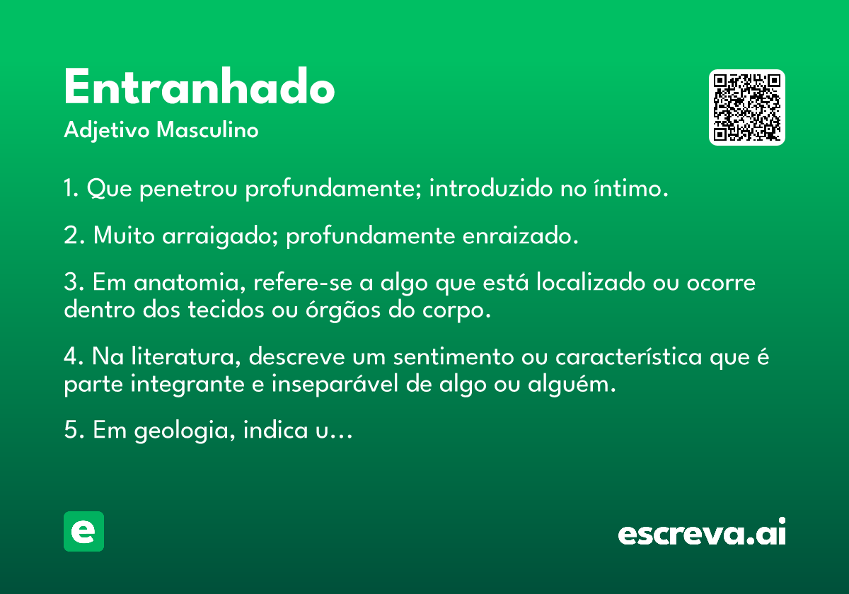 entranhado