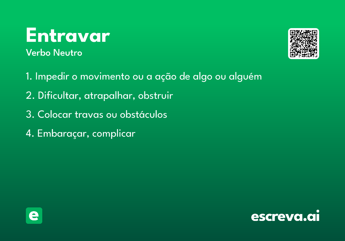 entravar