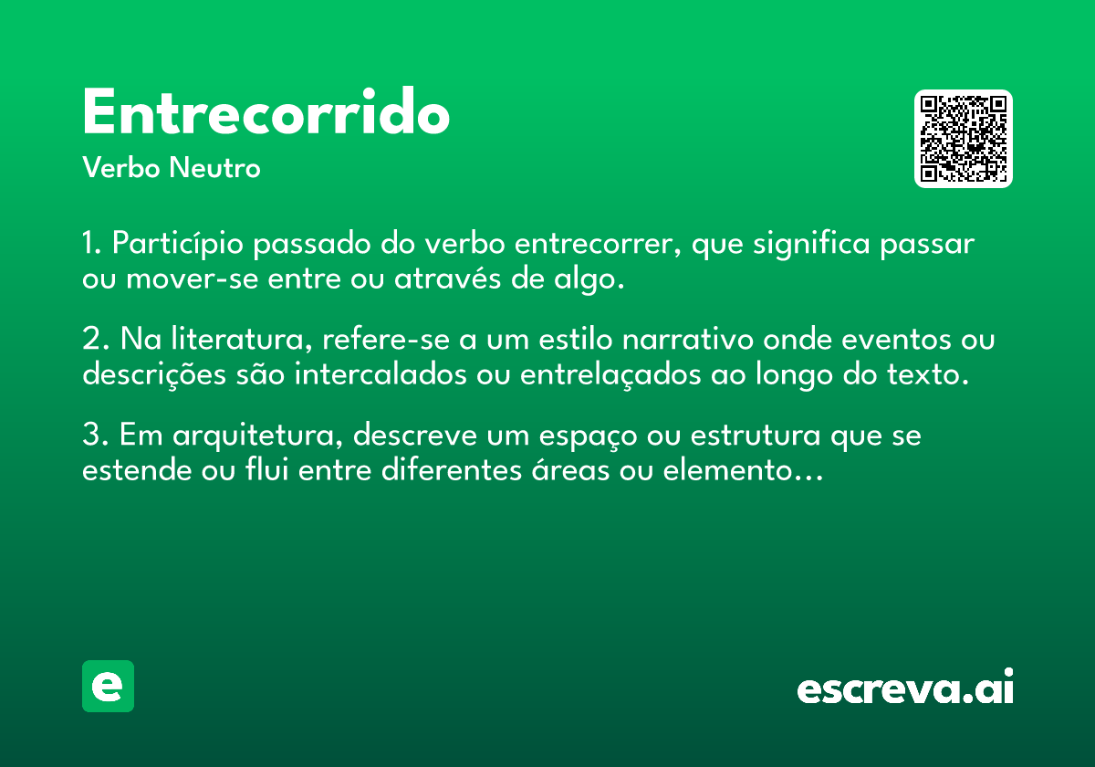 entrecorrido