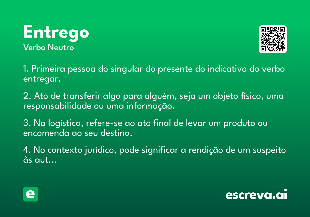 entrego