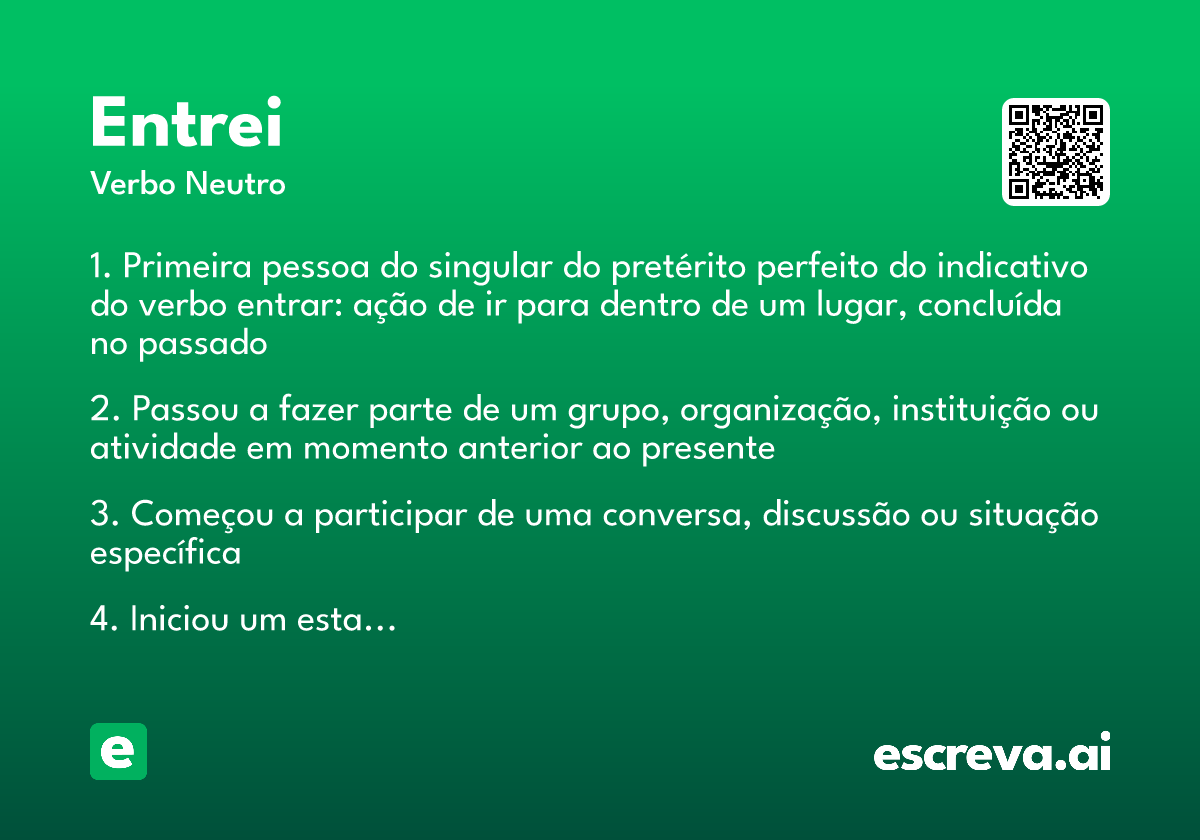 entrei