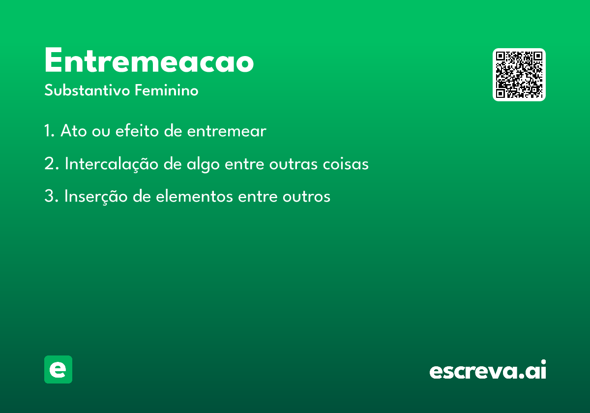 entremeacao