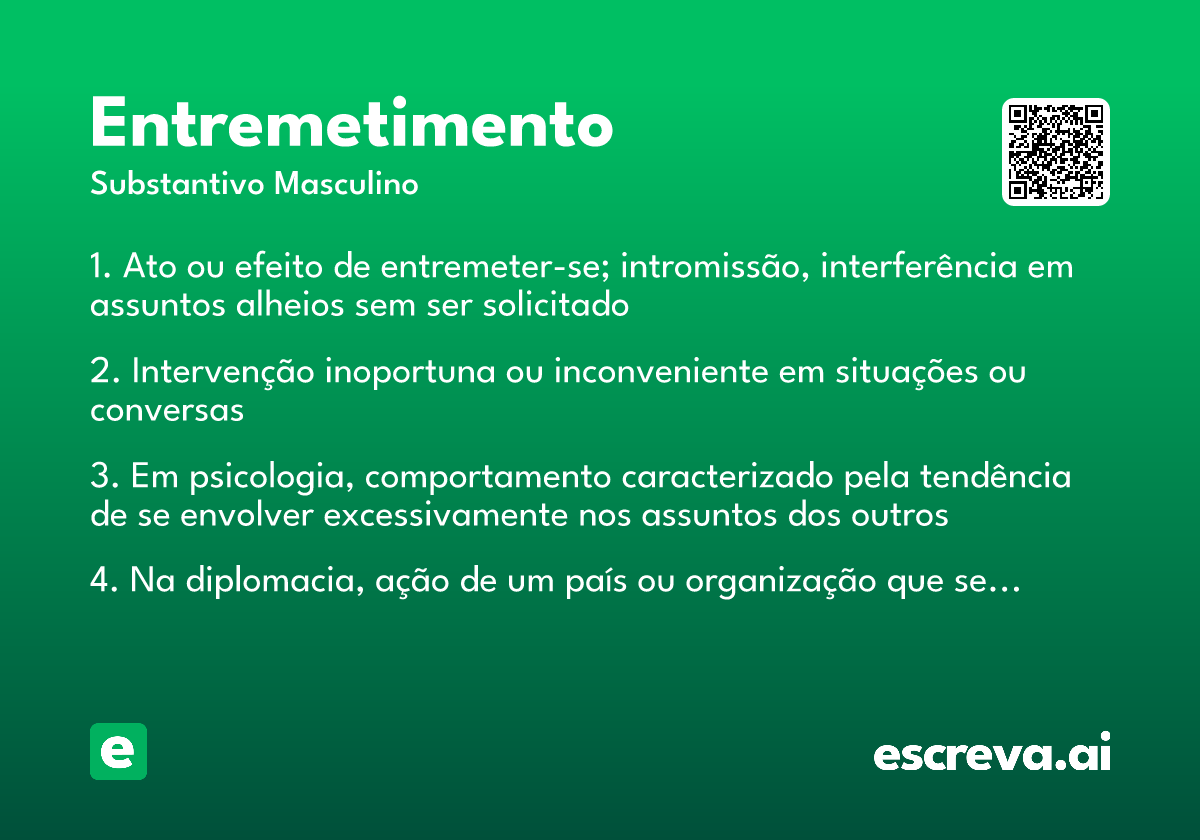 entremetimento