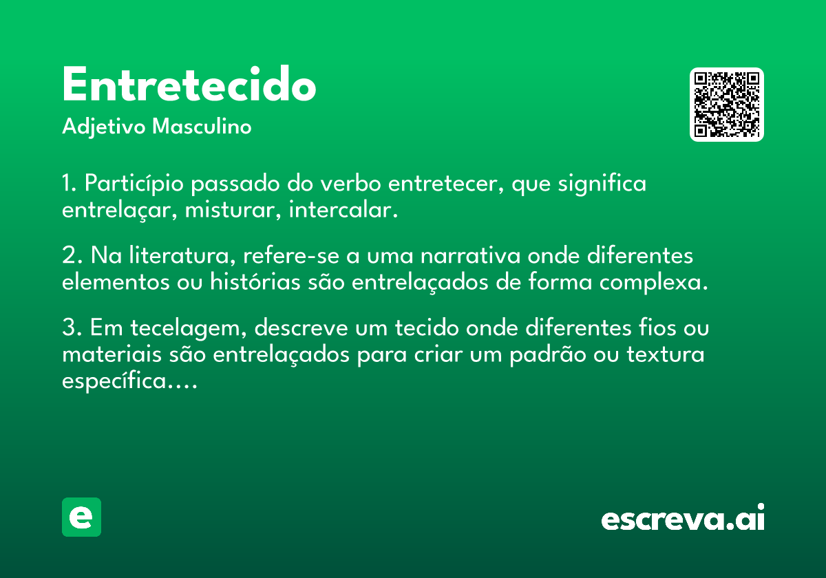 entretecido