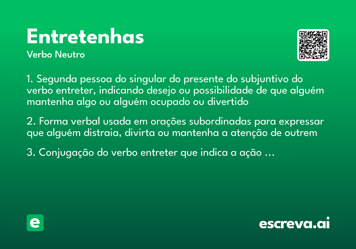 entretenhas