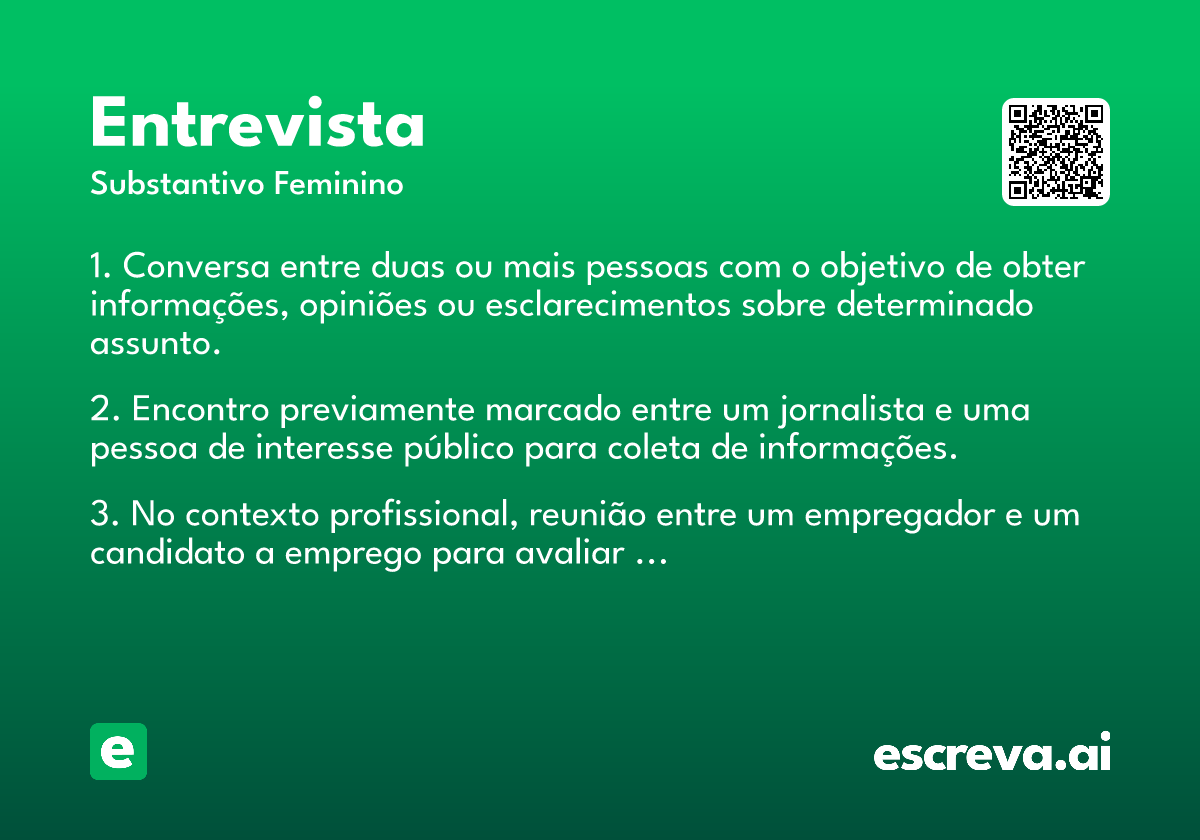 entrevista