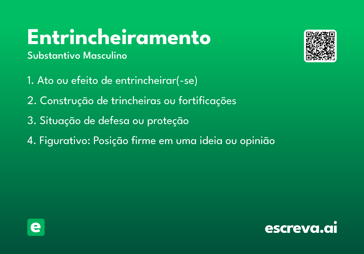 entrincheiramento