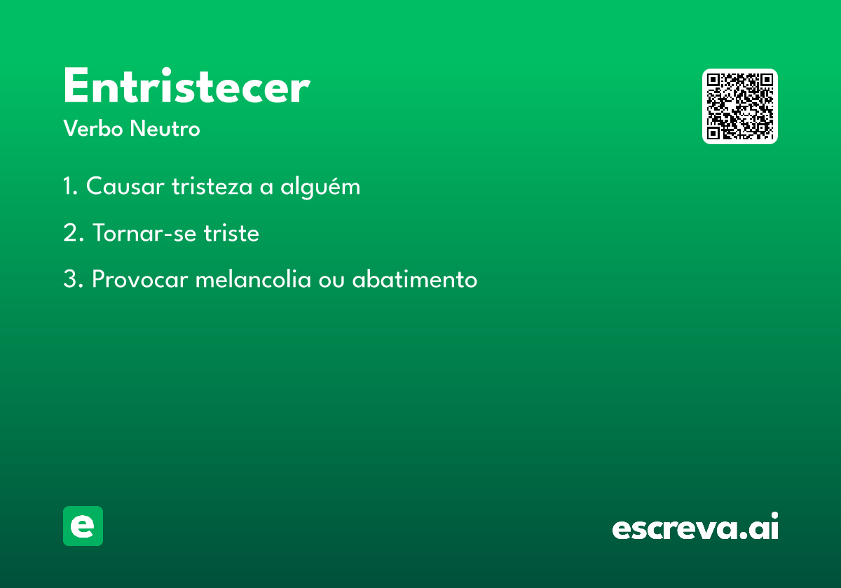 entristecer