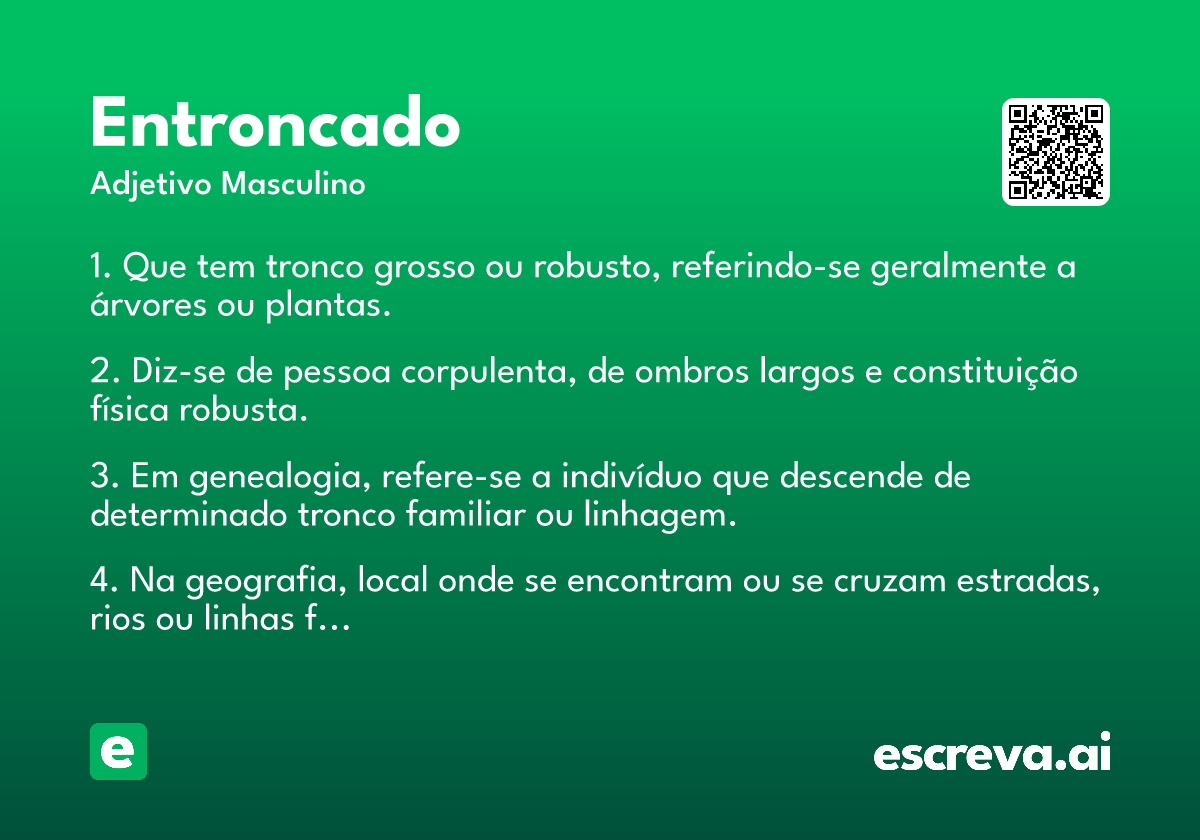 entroncado