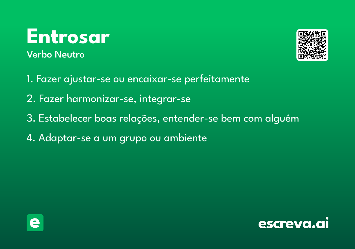 entrosar