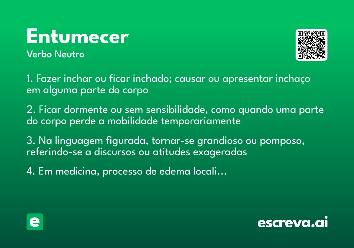 entumecer