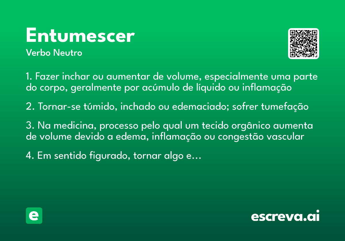 entumescer