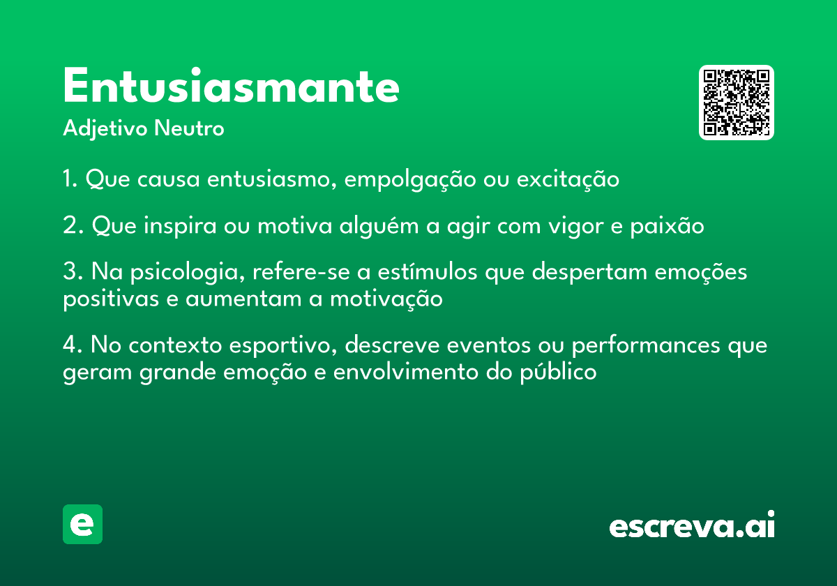 entusiasmante