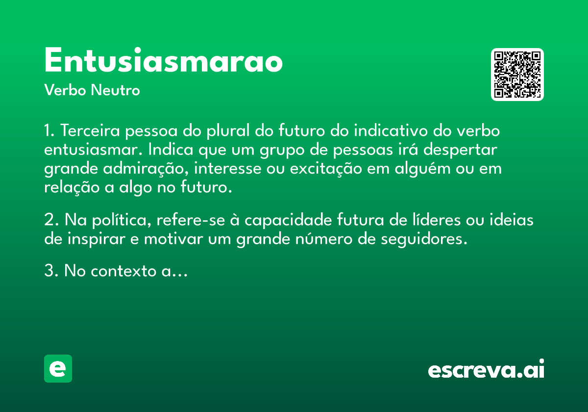 entusiasmarao