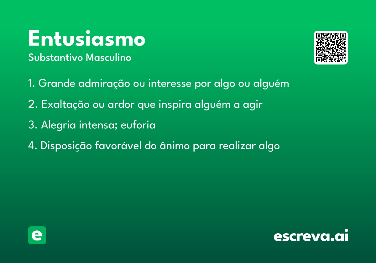 entusiasmo
