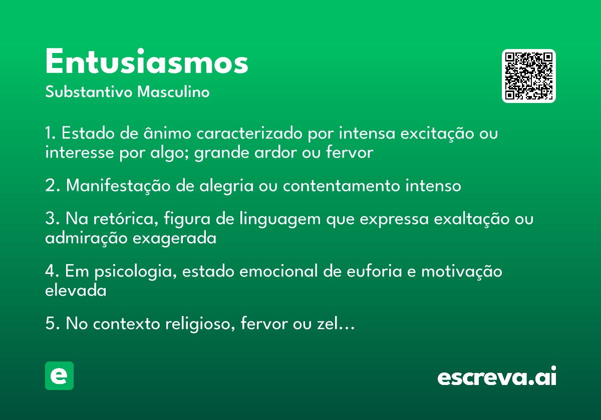 entusiasmos