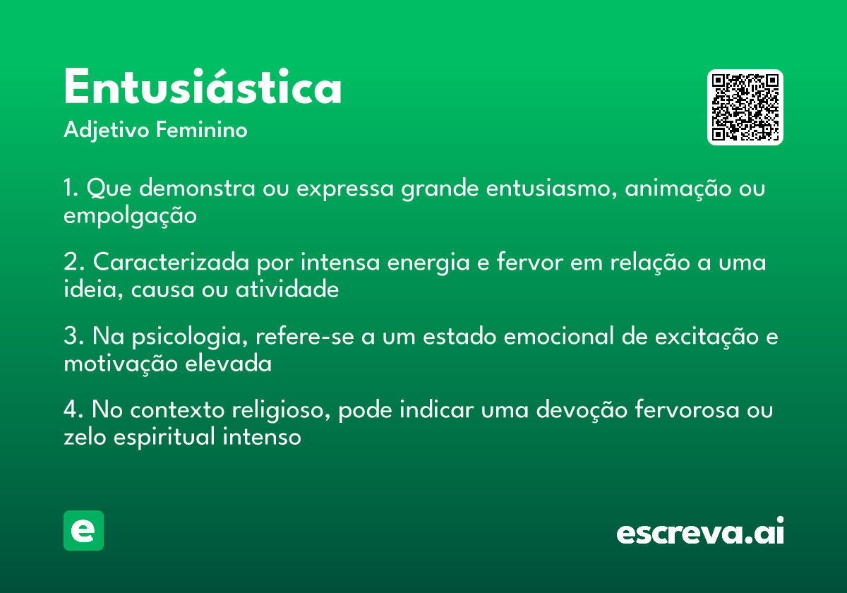 entusiástica