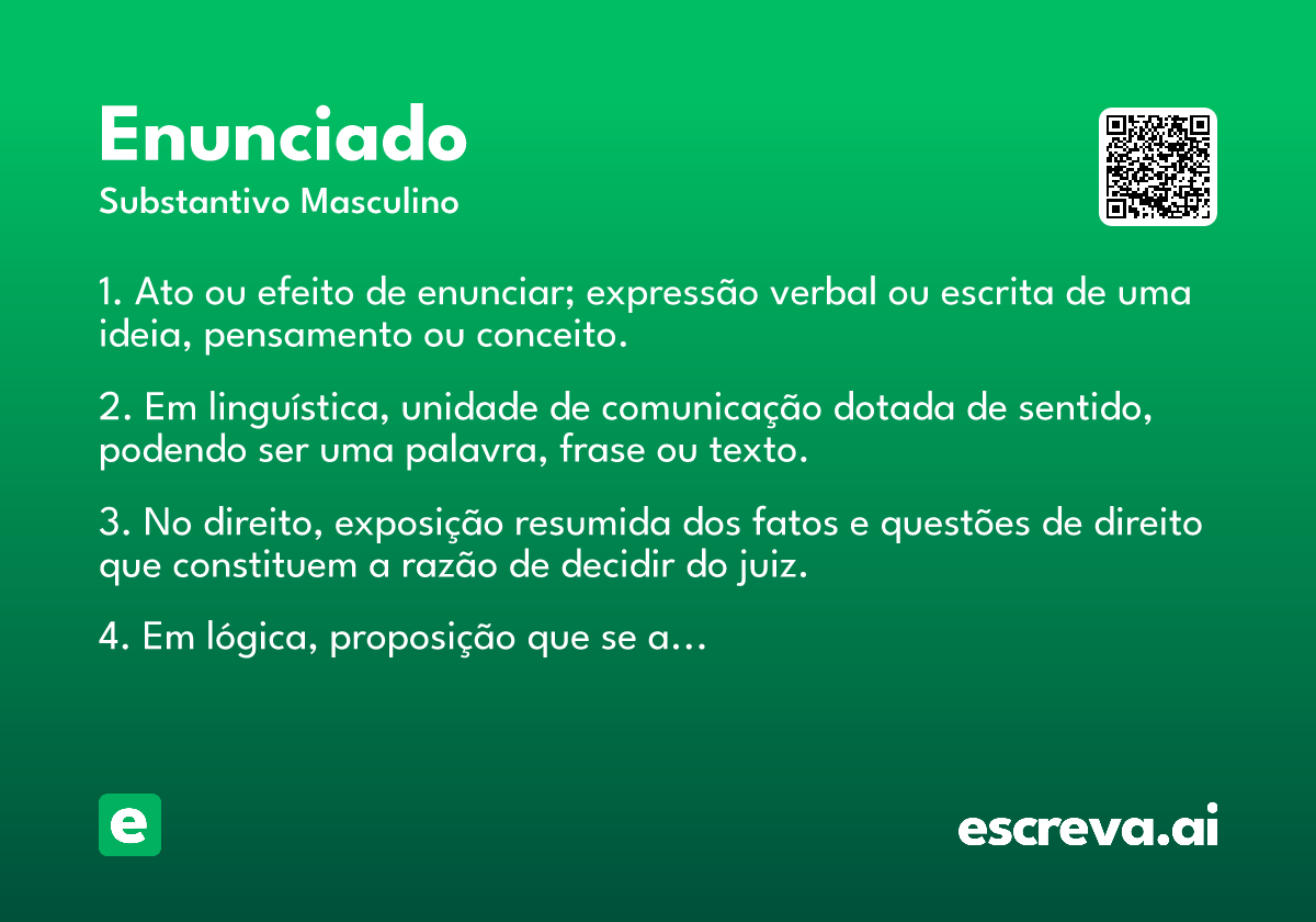 enunciado