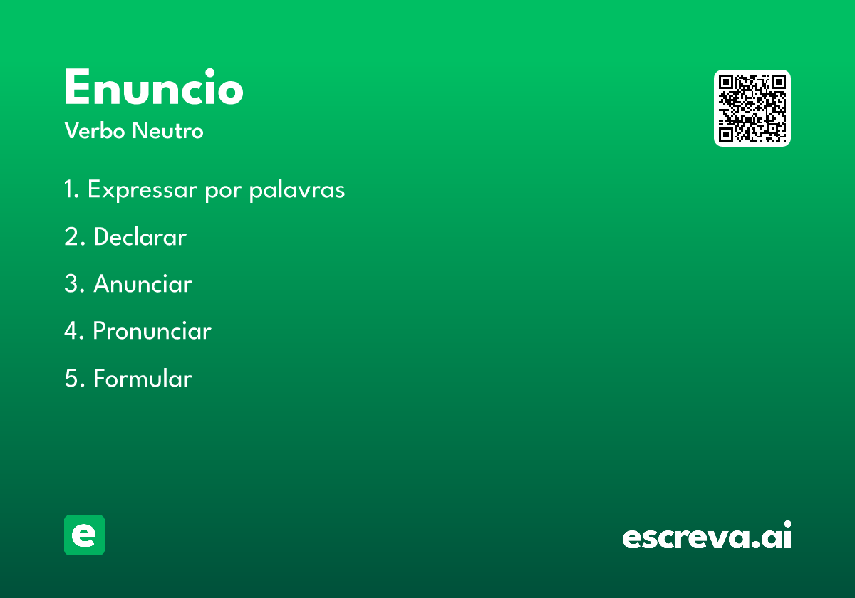 enuncio