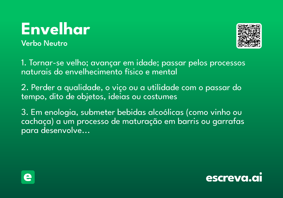 envelhar