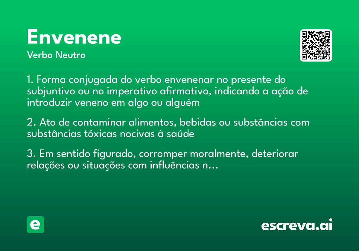envenene