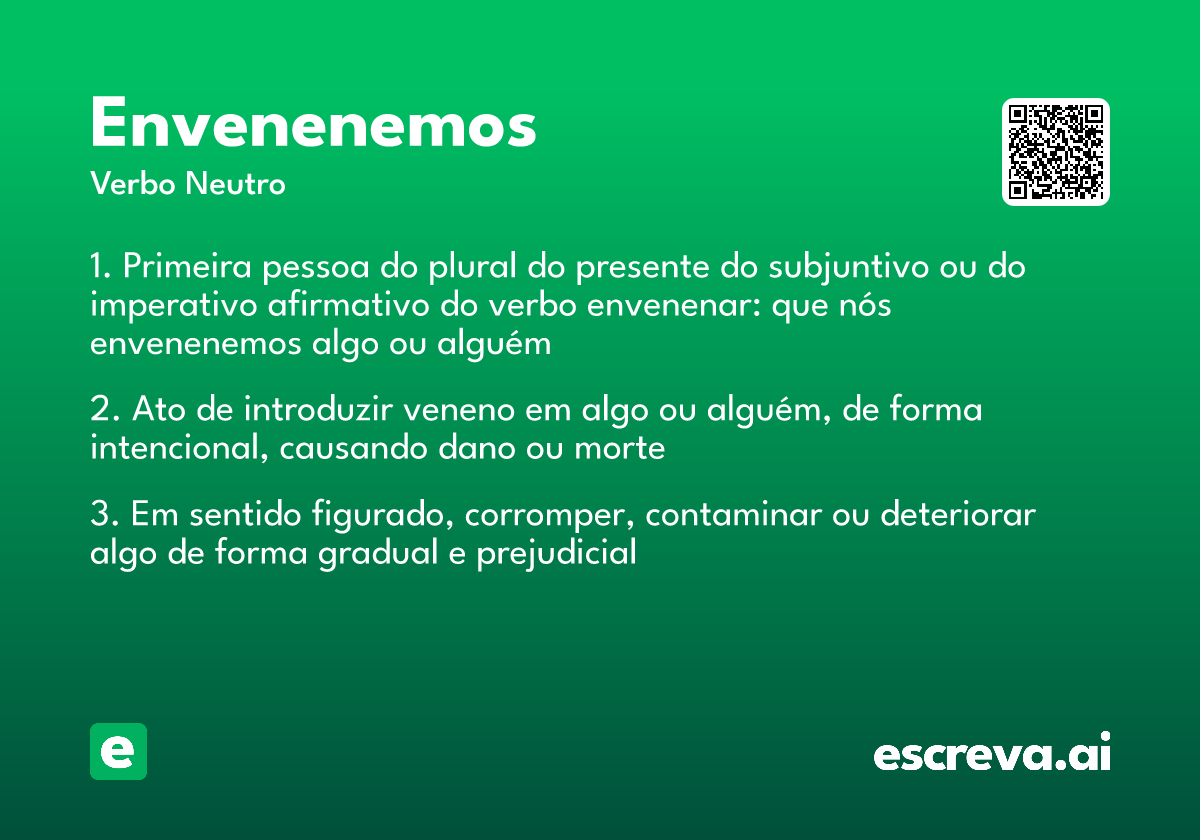 envenenemos