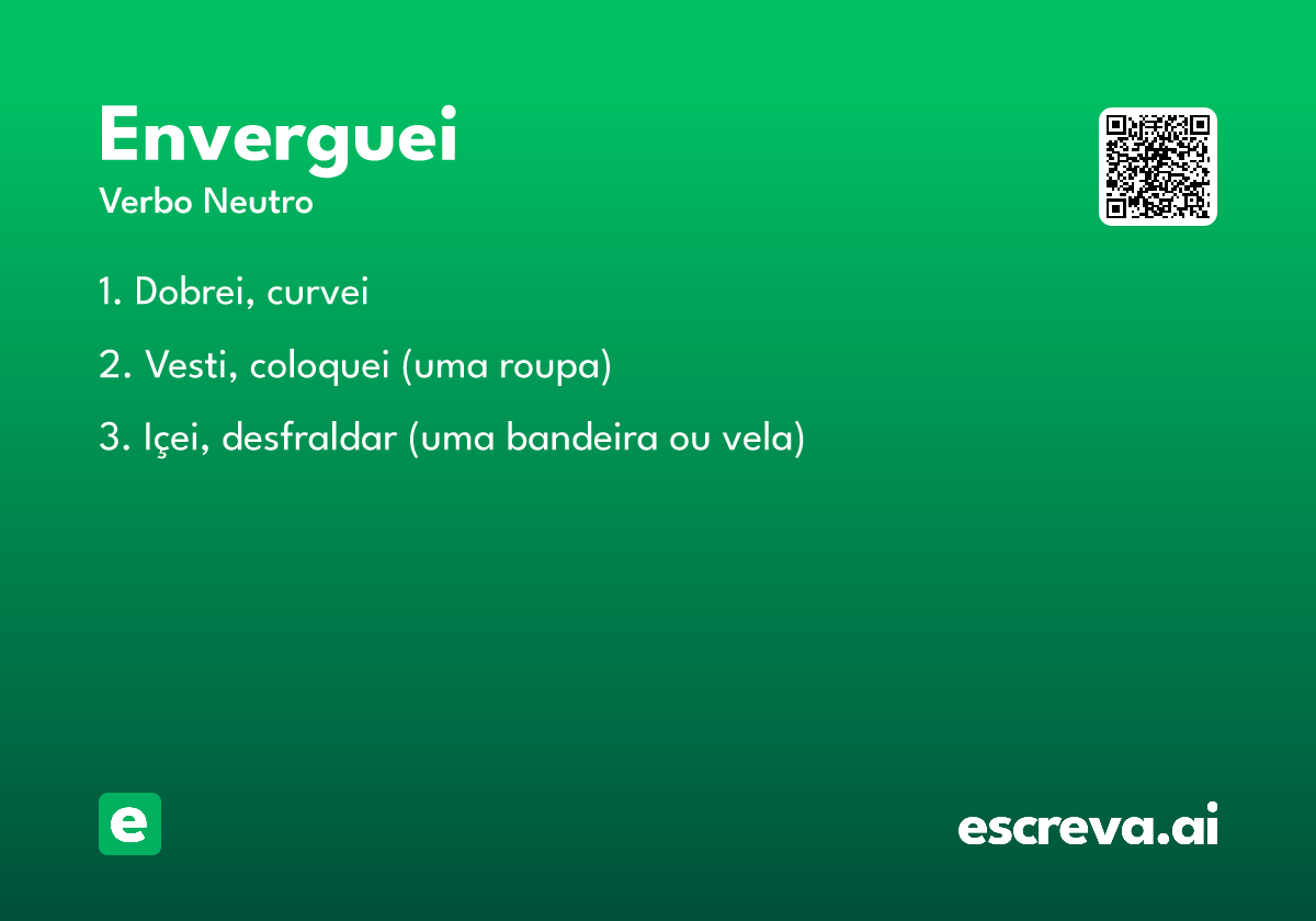 enverguei