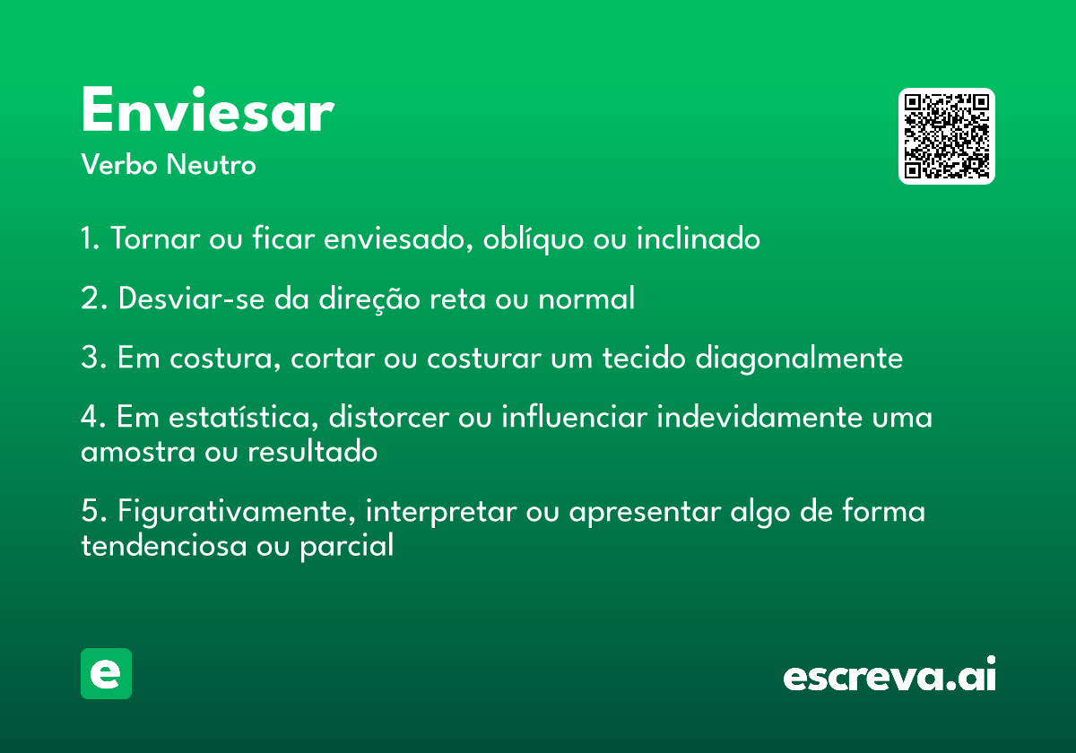 enviesar