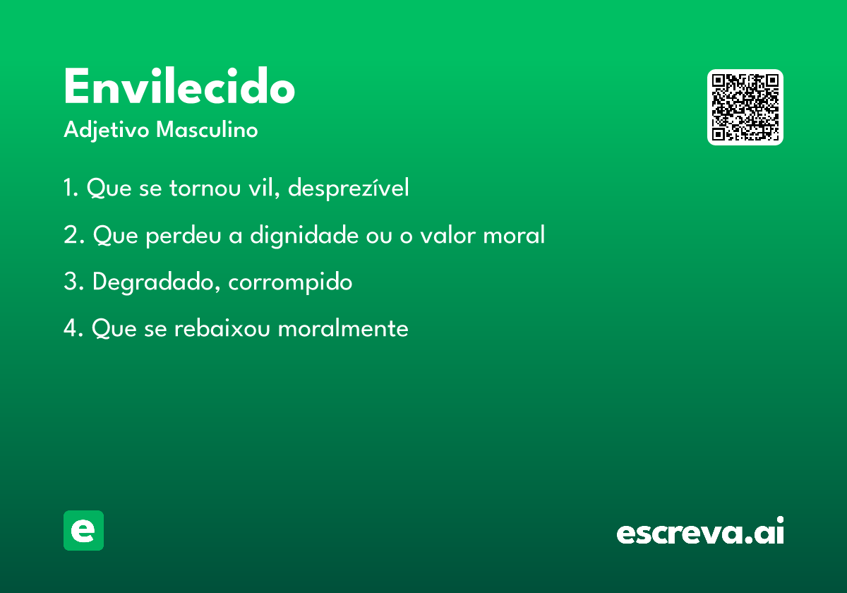 envilecido