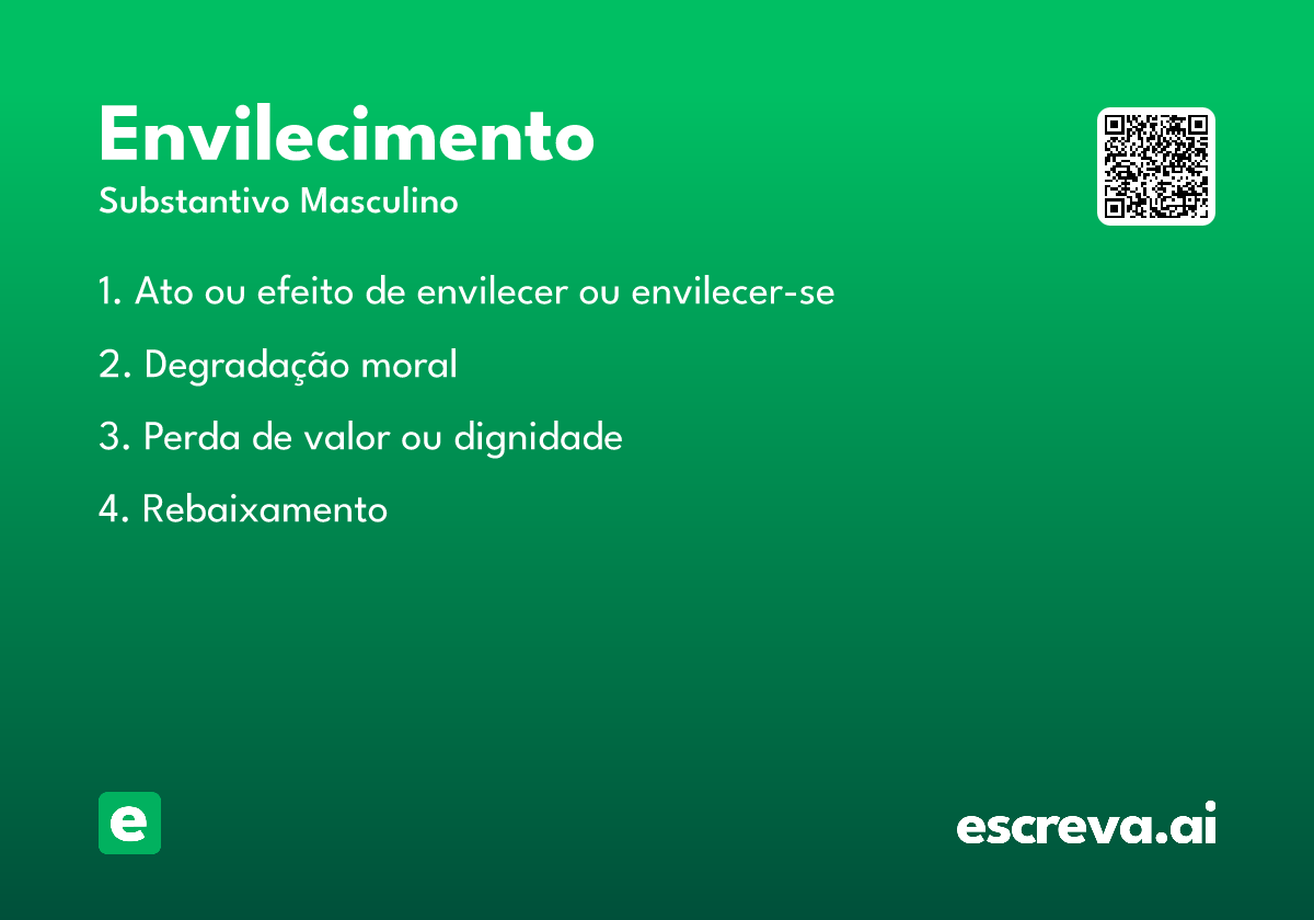 envilecimento