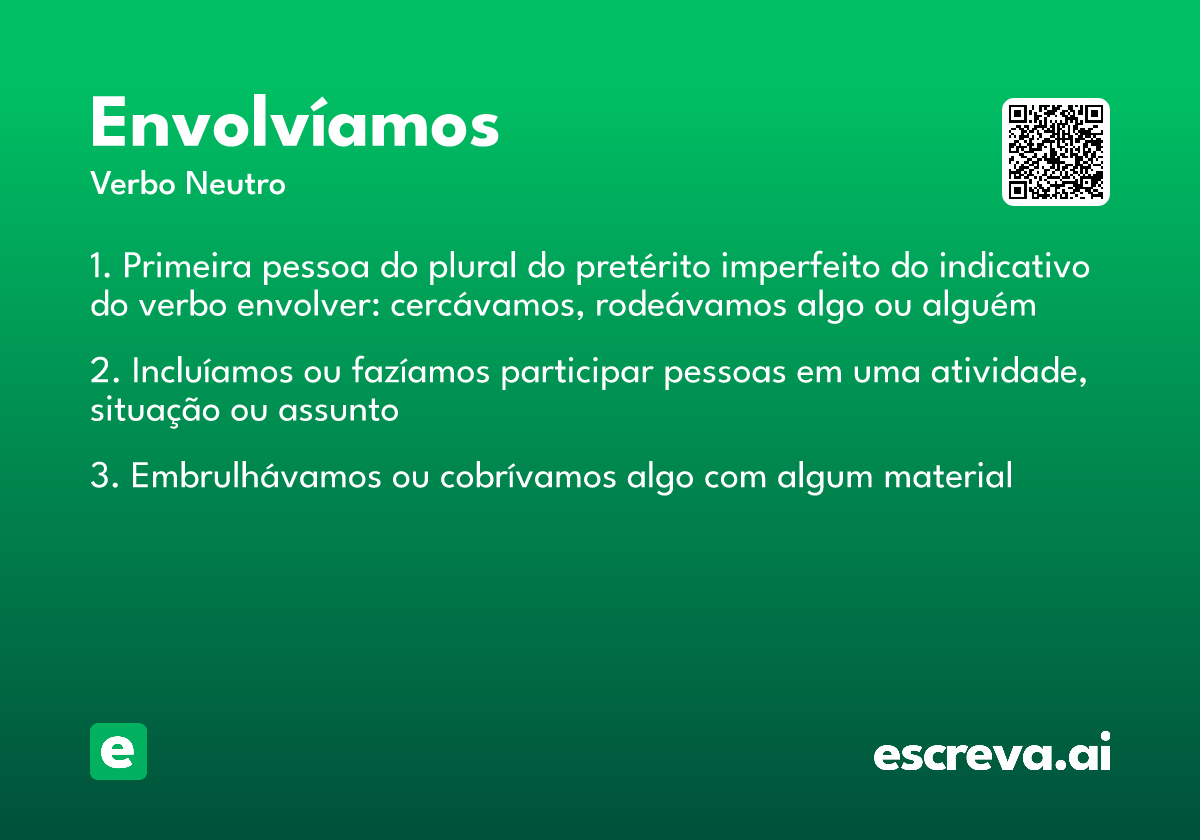 envolvíamos