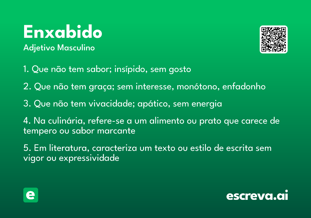 enxabido