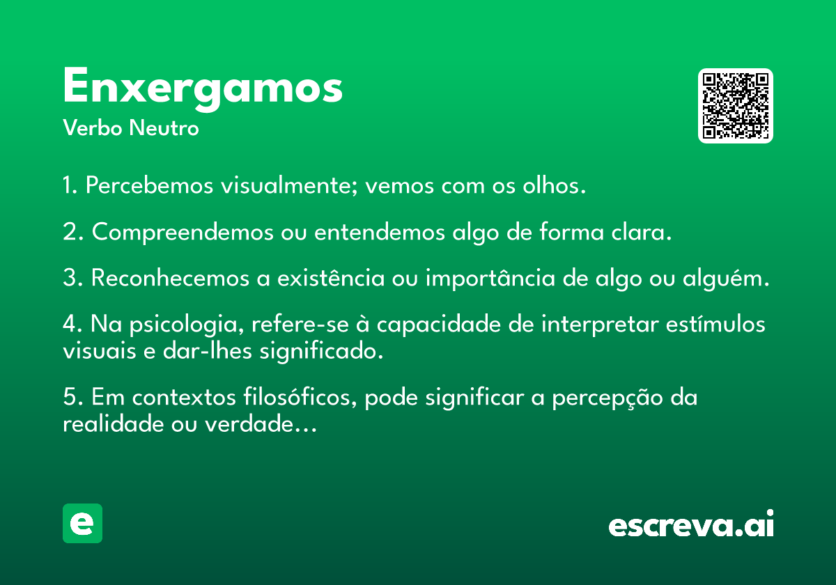 enxergamos