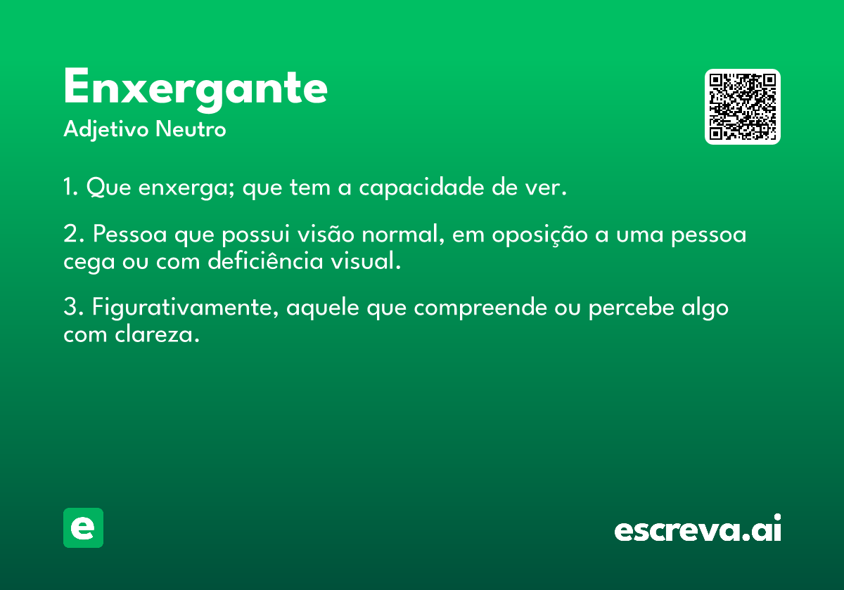 enxergante