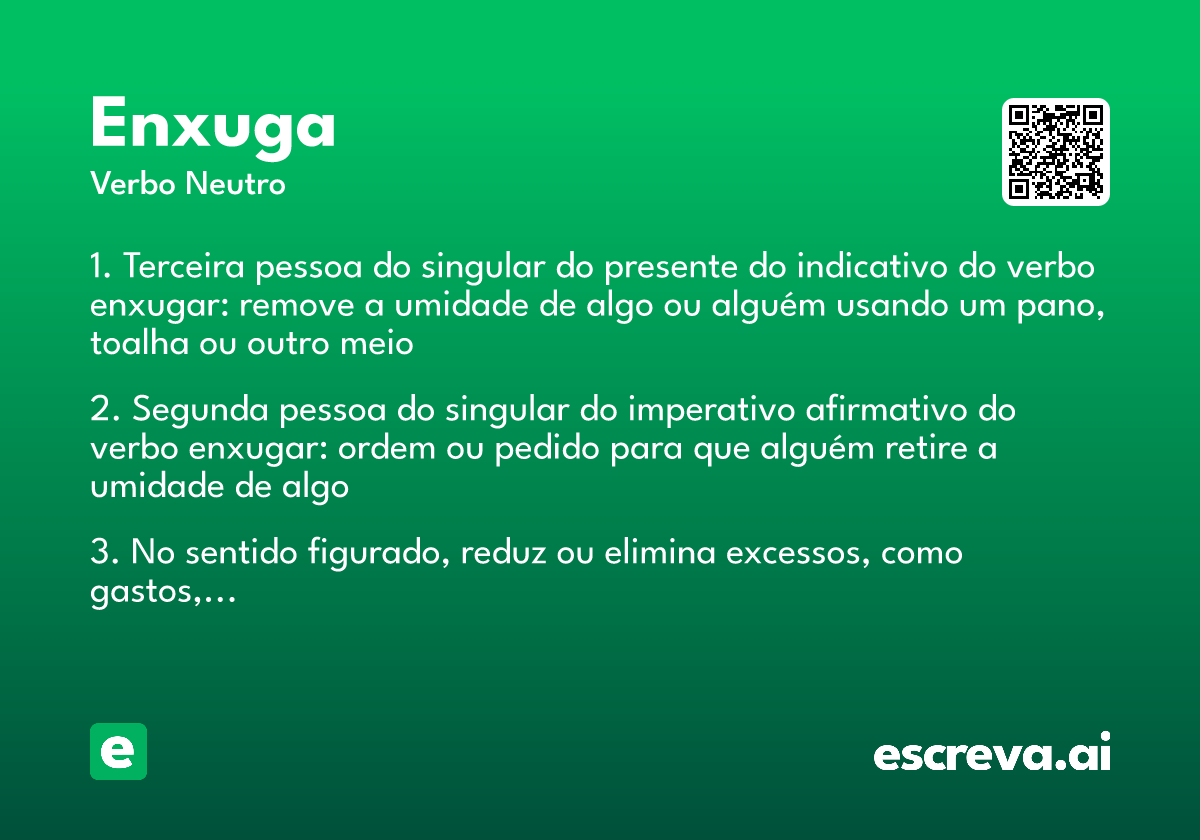 enxuga