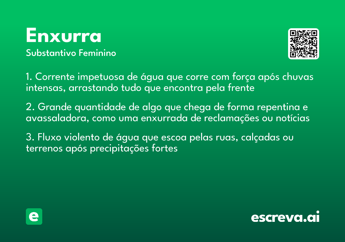 enxurra