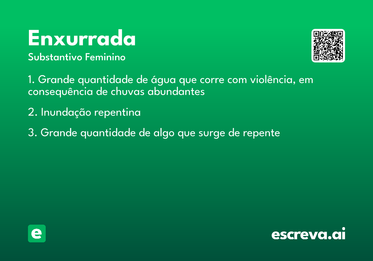 enxurrada