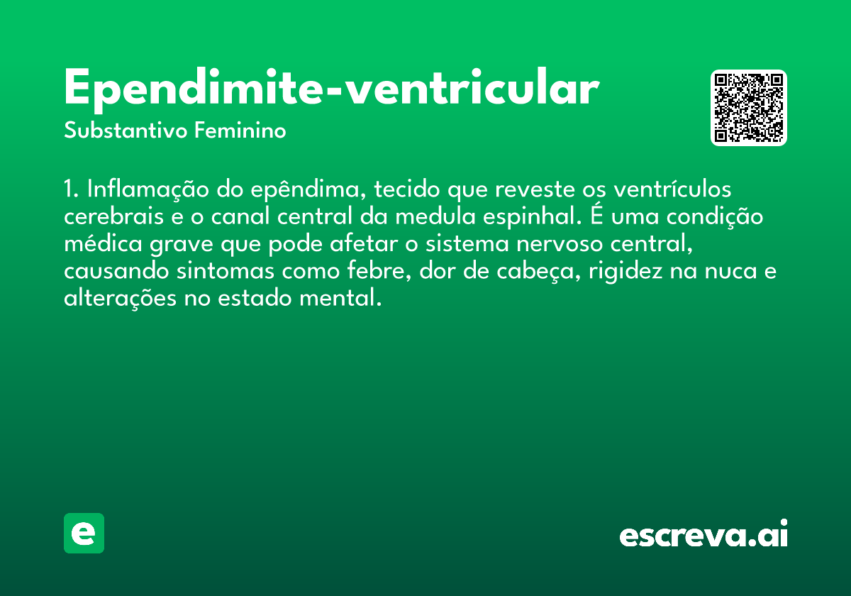 ependimite-ventricular