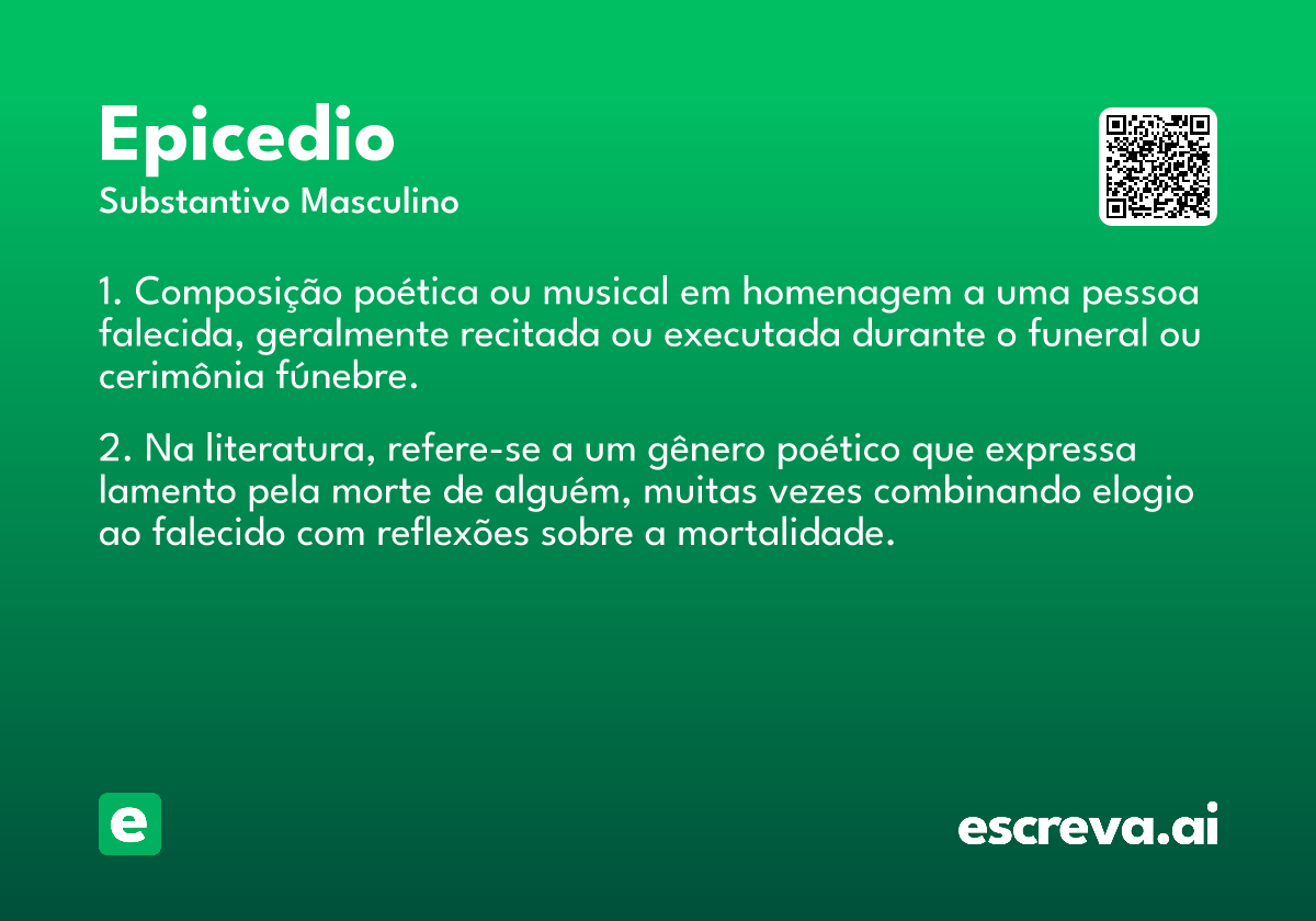 epicedio